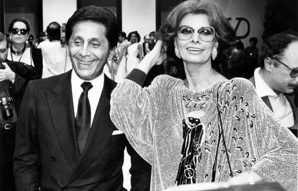 valentino and sophia loren