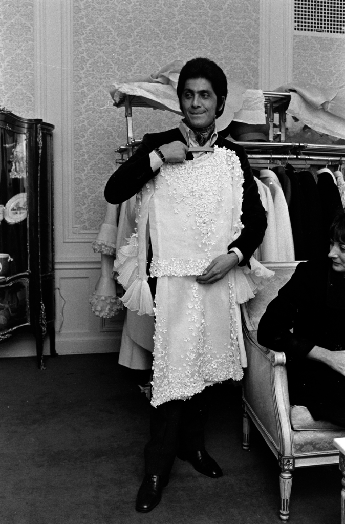 Young designer Valentino Garavani